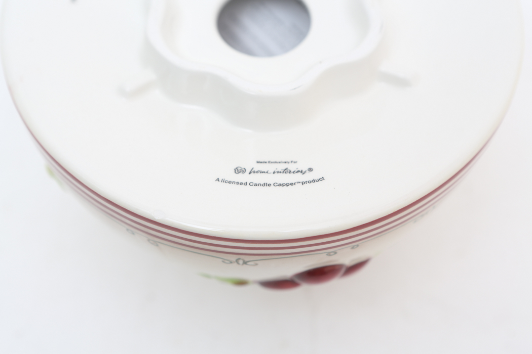 Candle Jar and Candle Shade by Home Interiors