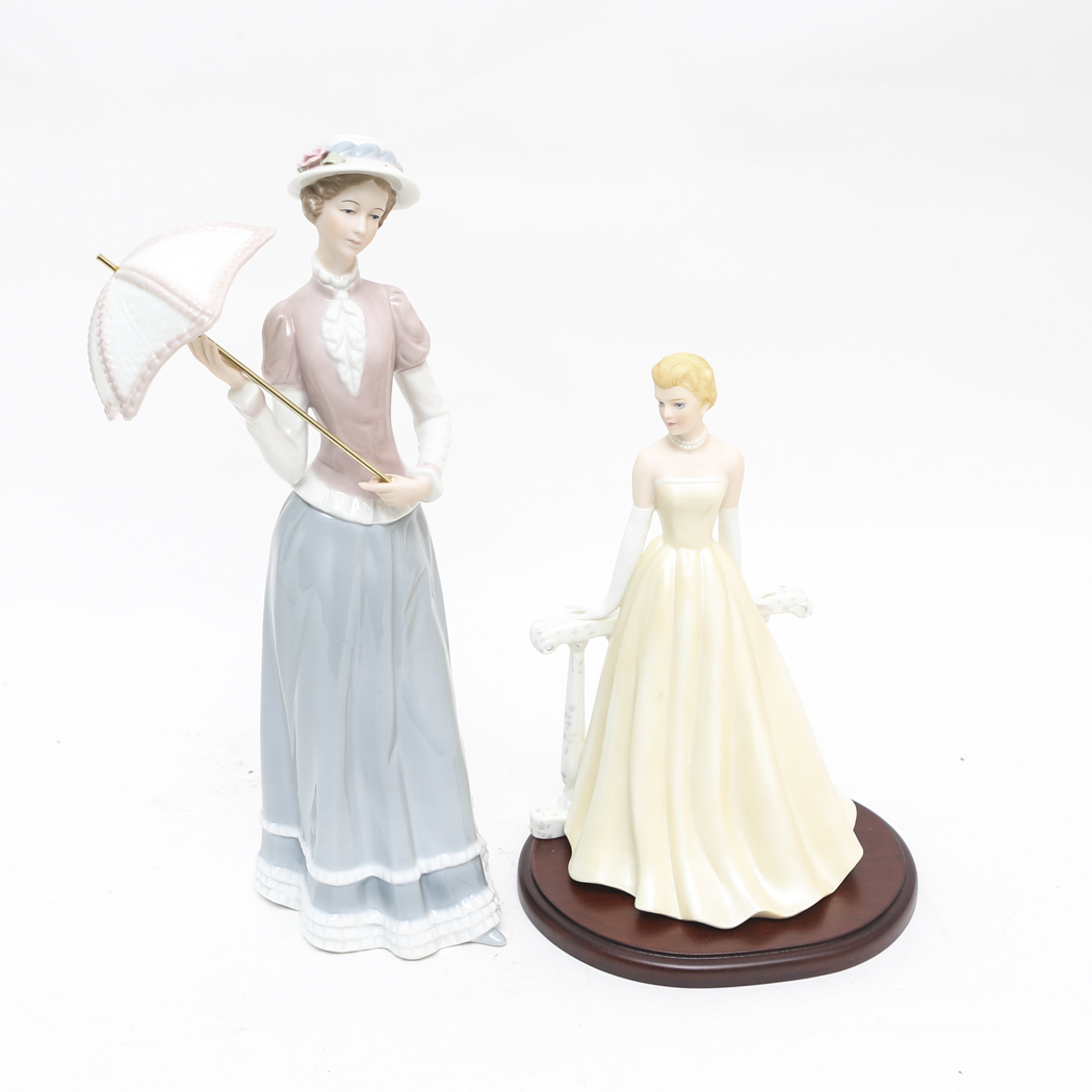 Home Interiors  "Grace Patricia" and "Lady Catharine" Figurines