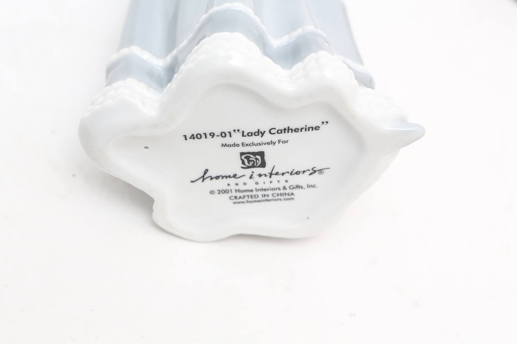 Home Interiors  "Grace Patricia" and "Lady Catharine" Figurines