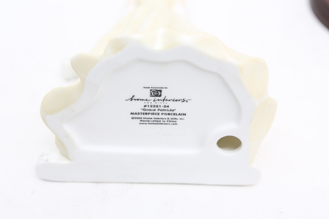 Home Interiors  "Grace Patricia" and "Lady Catharine" Figurines