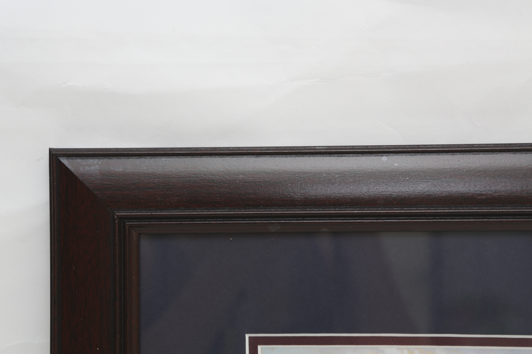 Thomas Kinkade Offset Lithograph "Clearing Storms"