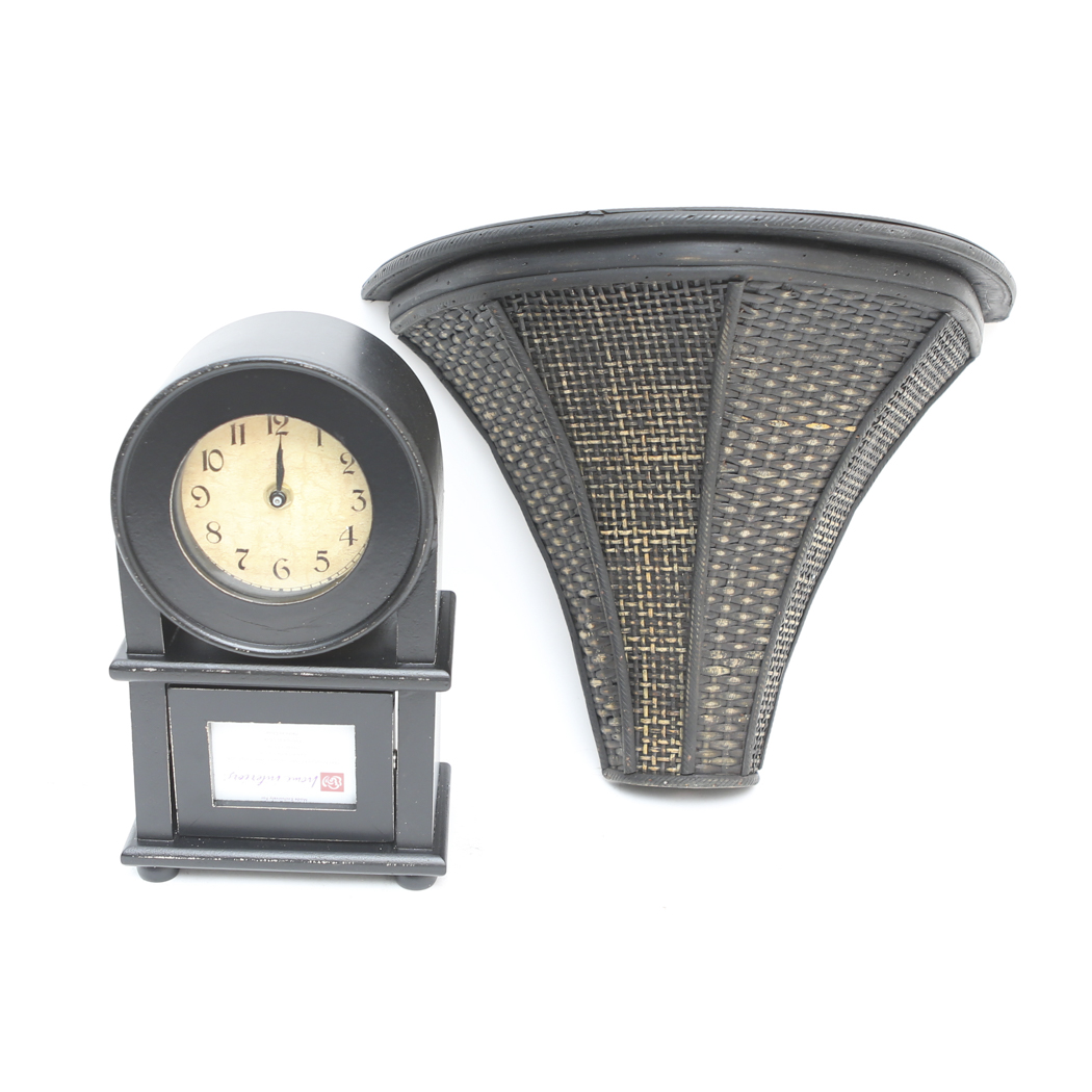 Clock and Decorative Shelf by Home Interiors