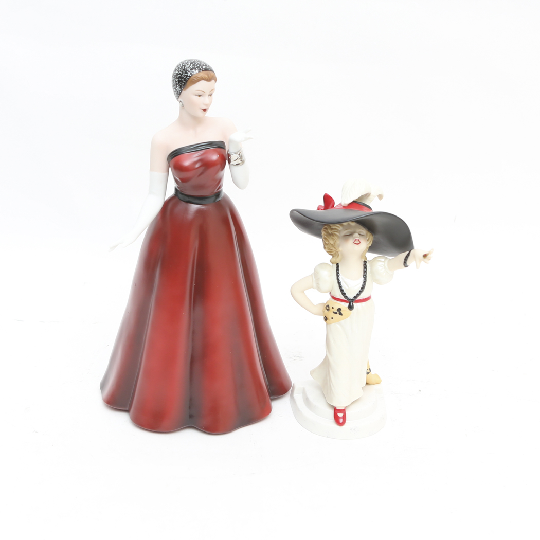 Two Home Interiors Figurines