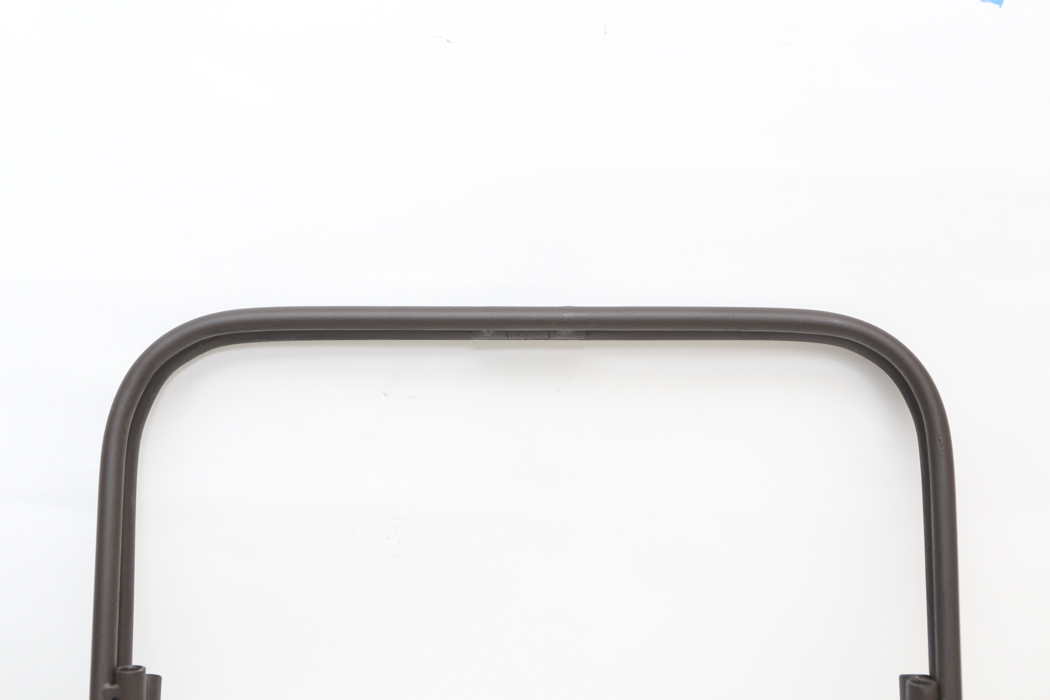 Set of Three Black Basket Trays and a Four Part Candelabra