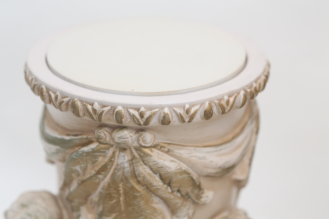 Cherub Column Plant Holders