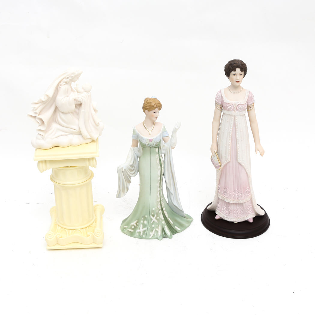 Two Home Interiors Figurines
