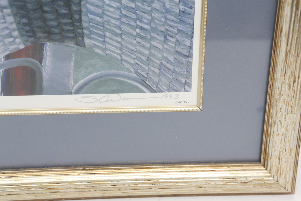 Framed Print Titled "Carribean Life #1"