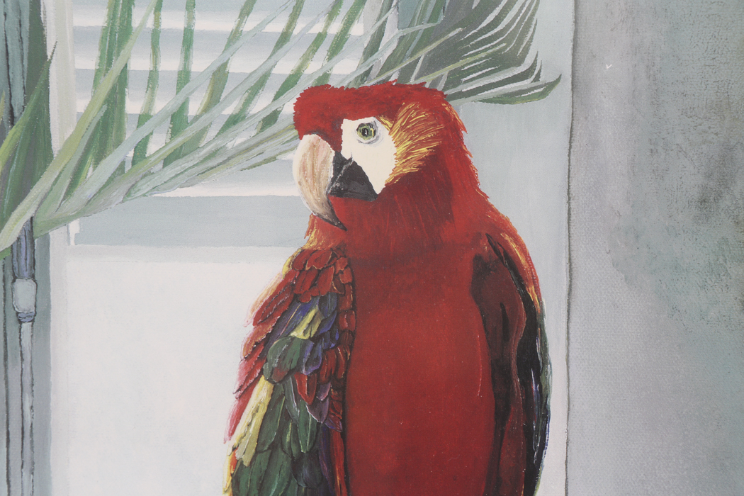 Framed Print Titled "Carribean Life #1"