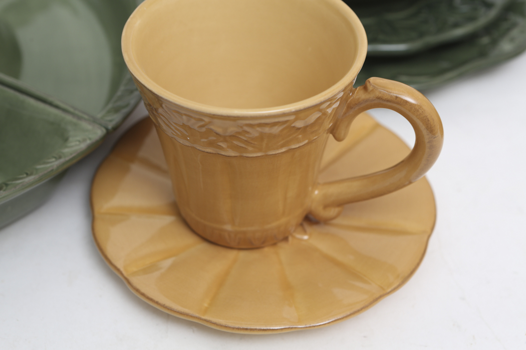 Set of Better Homes and Garden Collection Stoneware Dishes
