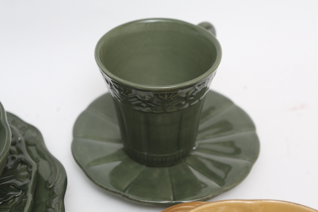 Set of Better Homes and Garden Collection Stoneware Dishes