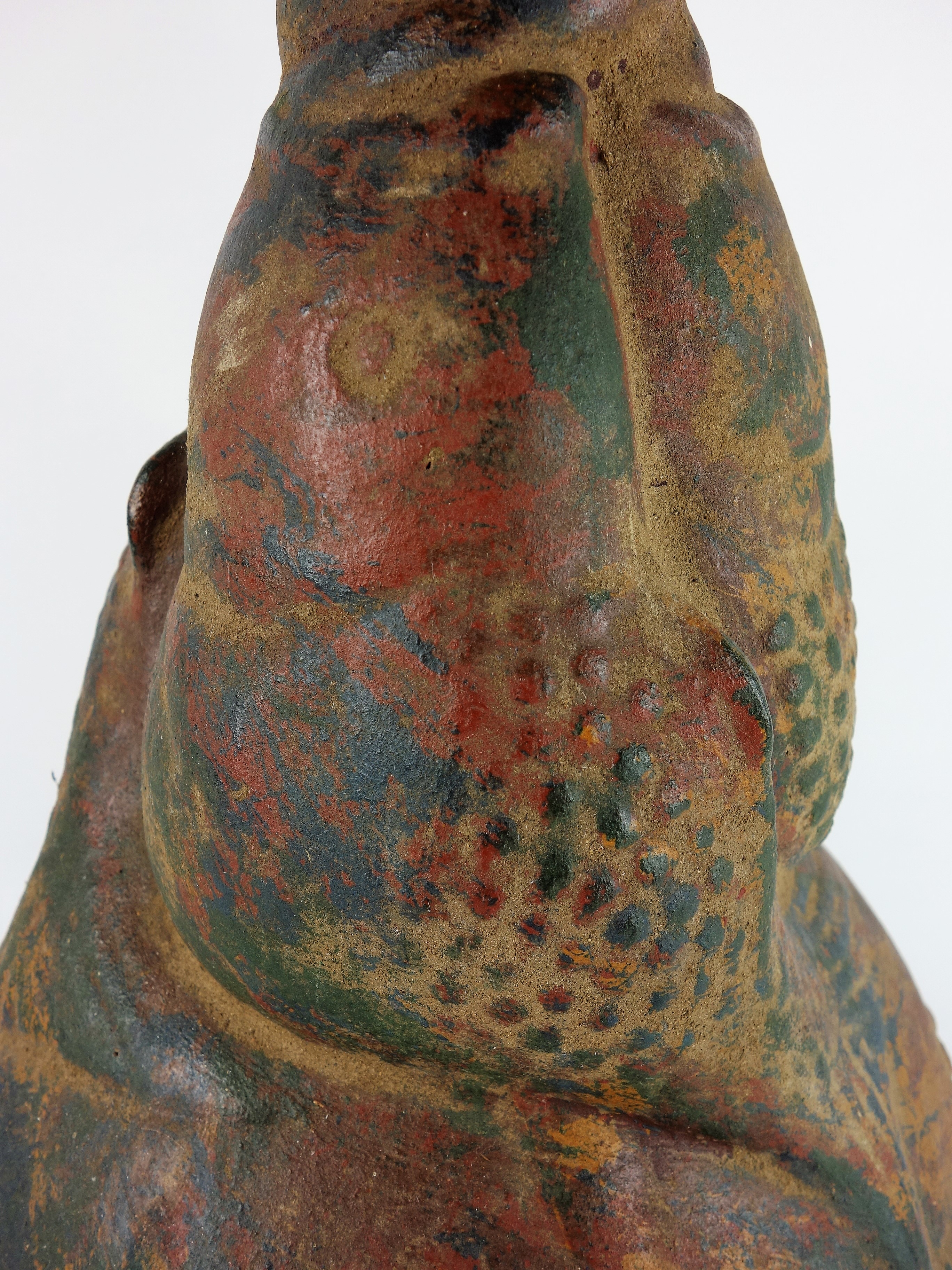 Substantial Vintage Art Pottery Fish Vessel