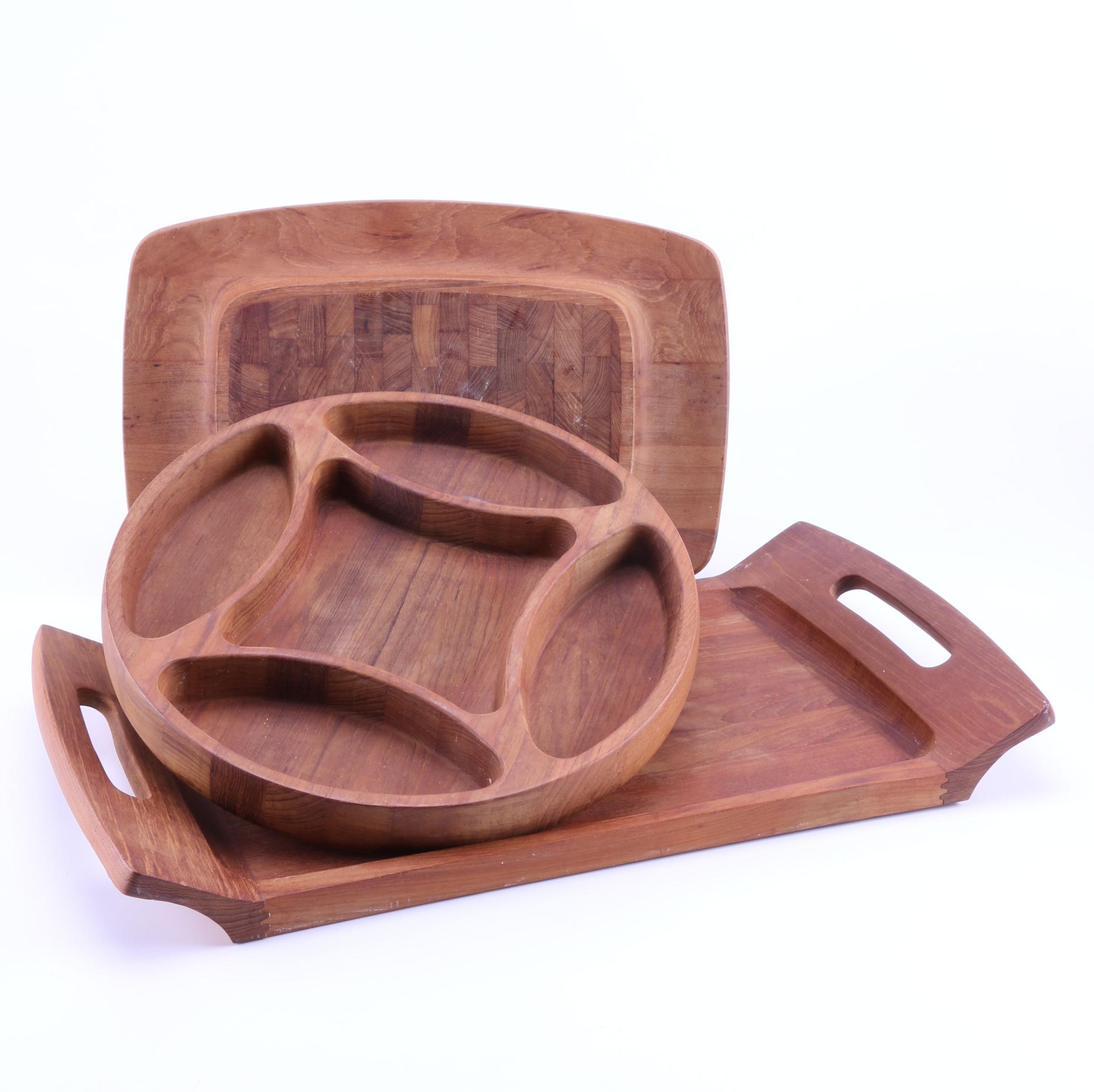Dansk Wooden Serving Trays