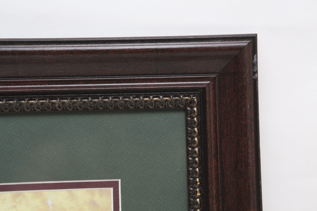 Thomas Kinkade Offset Lithograph "Cobblestone Brooke"