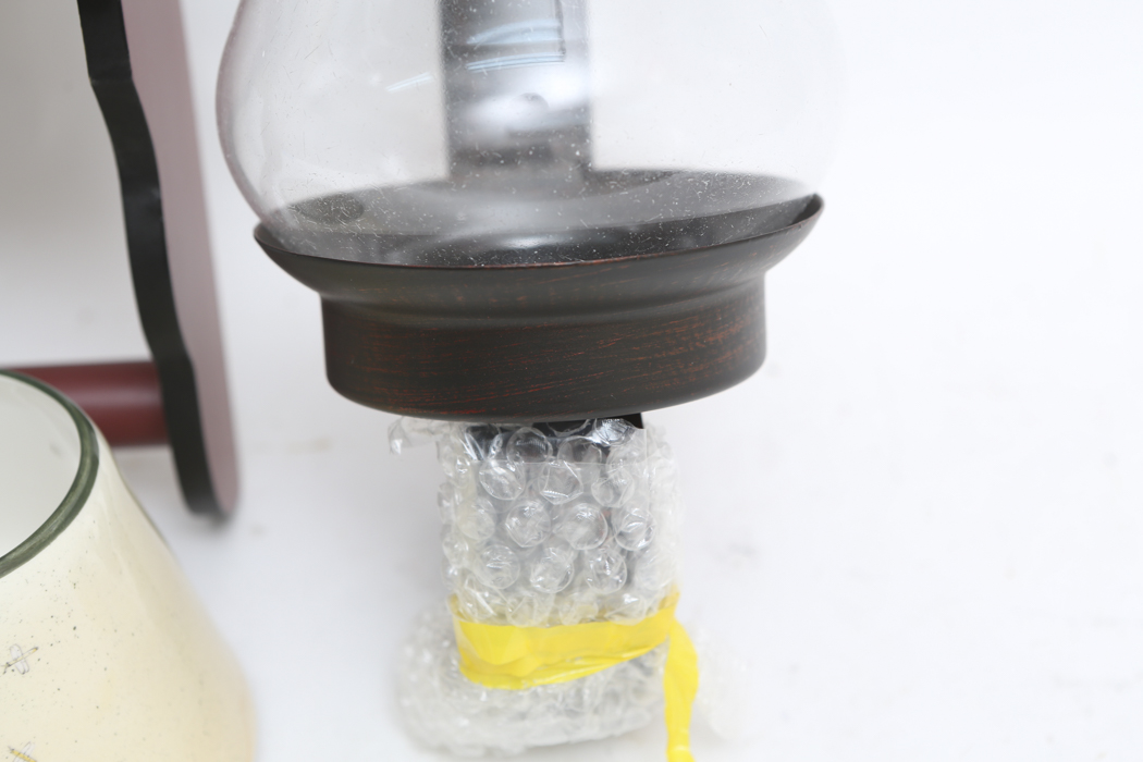 Painted Rooster Cabinet and Candle Wall Sconce