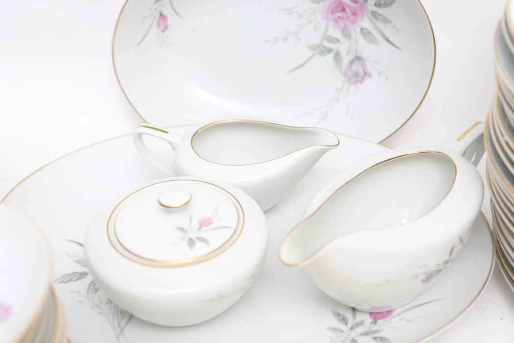 "Golden Rose" Fine China Japan and "American Rose" Camelot