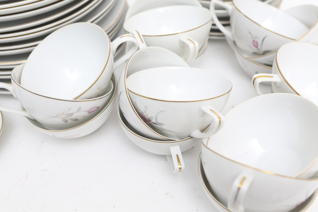 "Golden Rose" Fine China Japan and "American Rose" Camelot