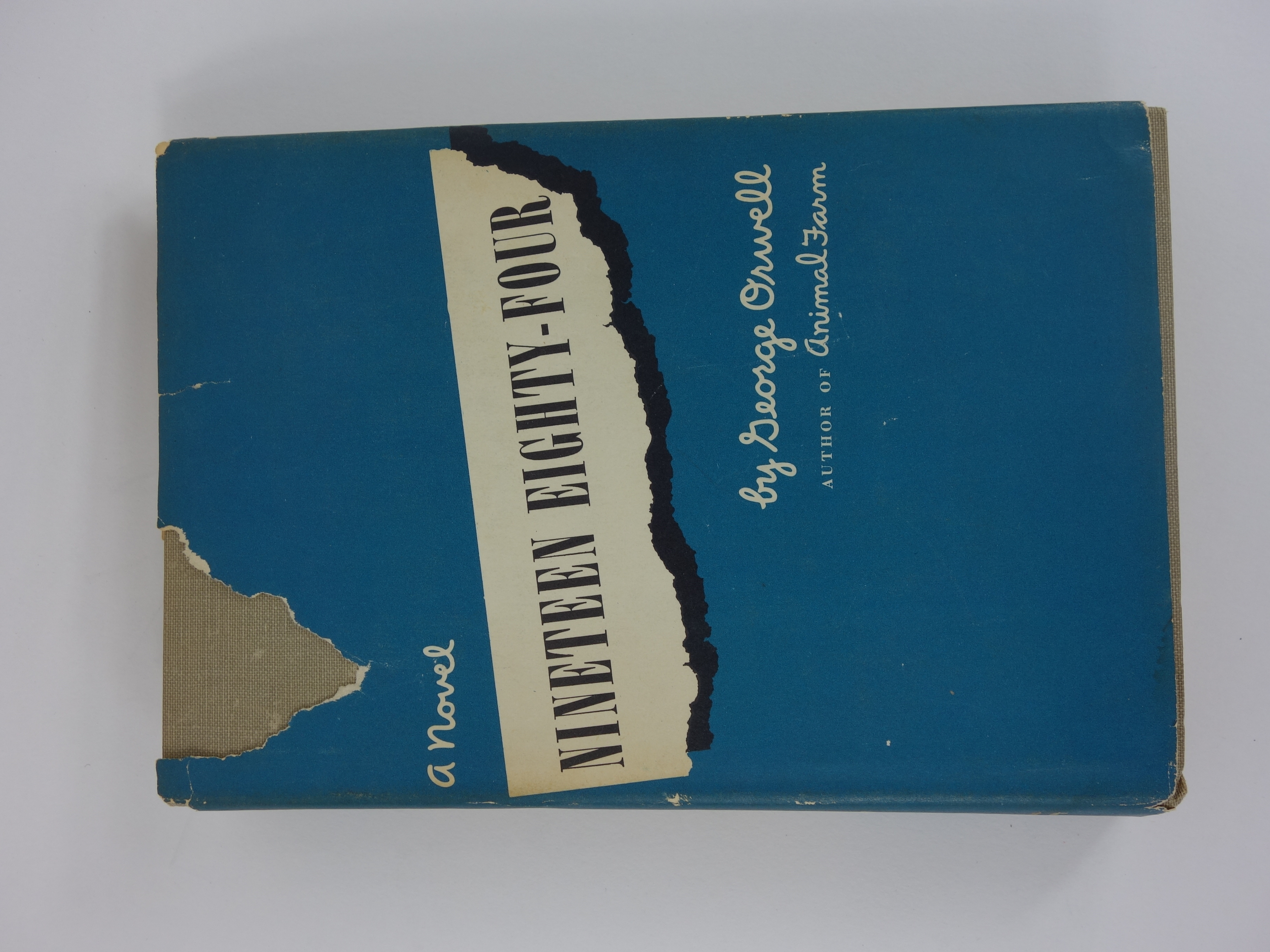 1984 Book Club Edition of "Nineteen Eighty-Four" by George Orwell