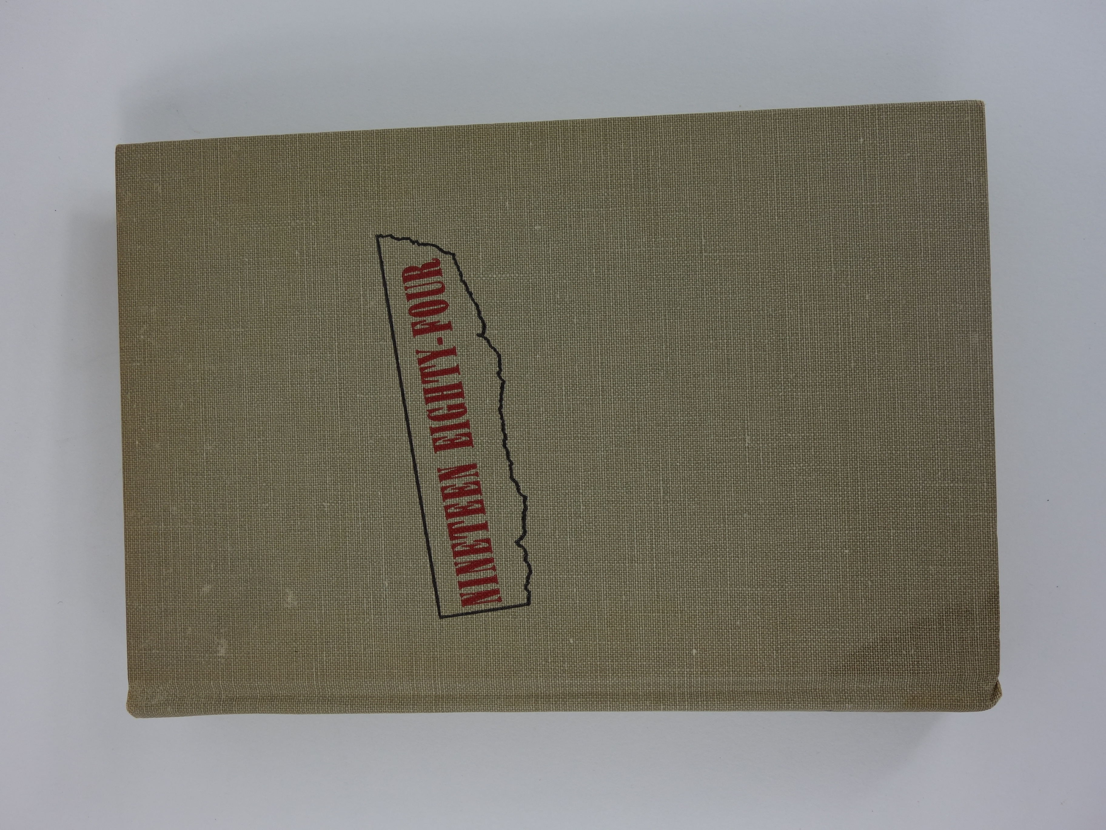 1984 Book Club Edition of "Nineteen Eighty-Four" by George Orwell