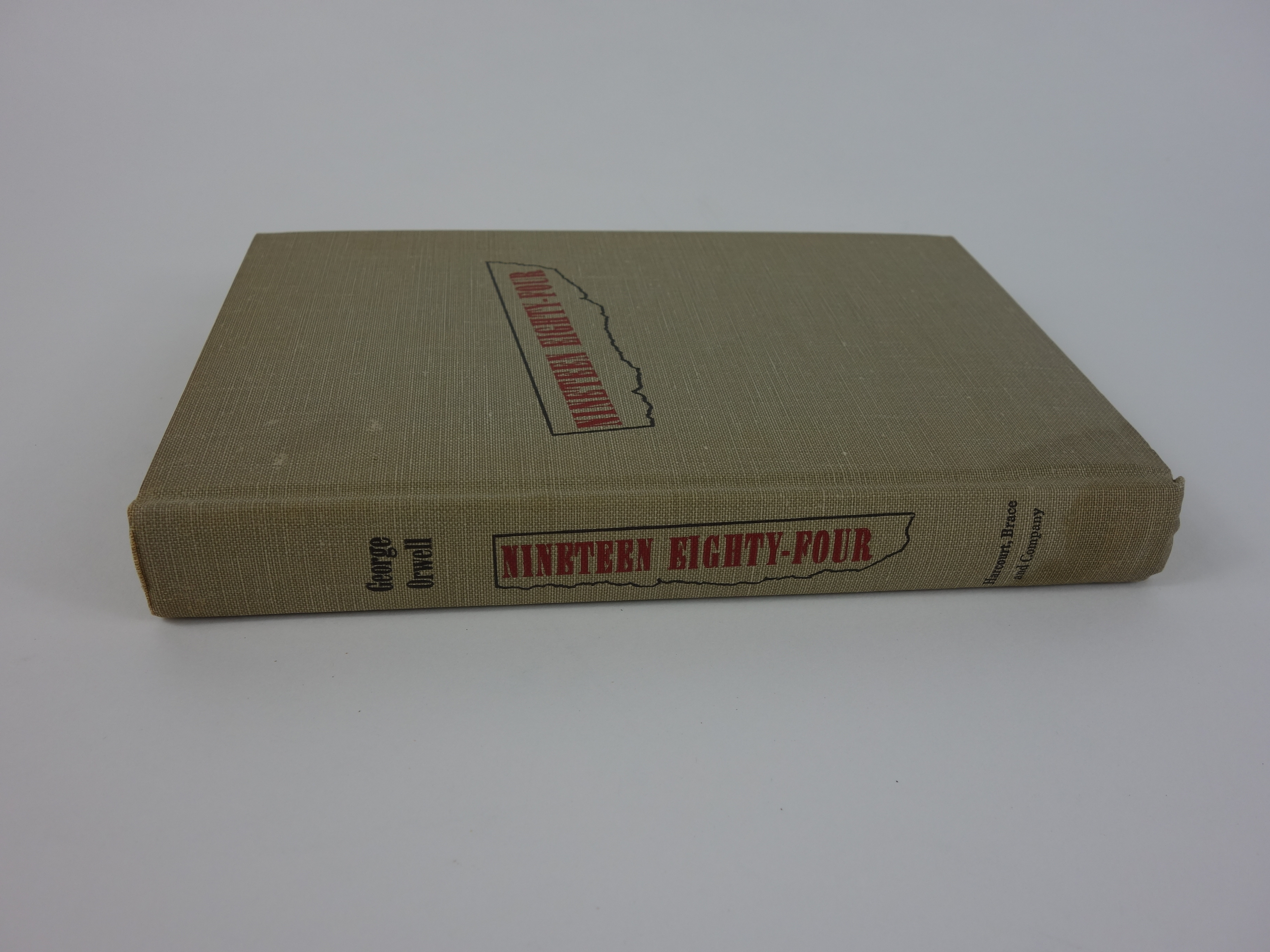 1984 Book Club Edition of "Nineteen Eighty-Four" by George Orwell