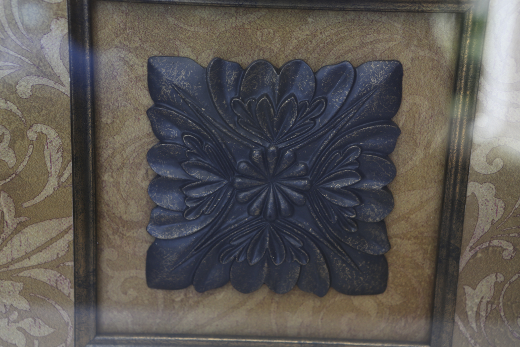 Framed Metal Wall Art