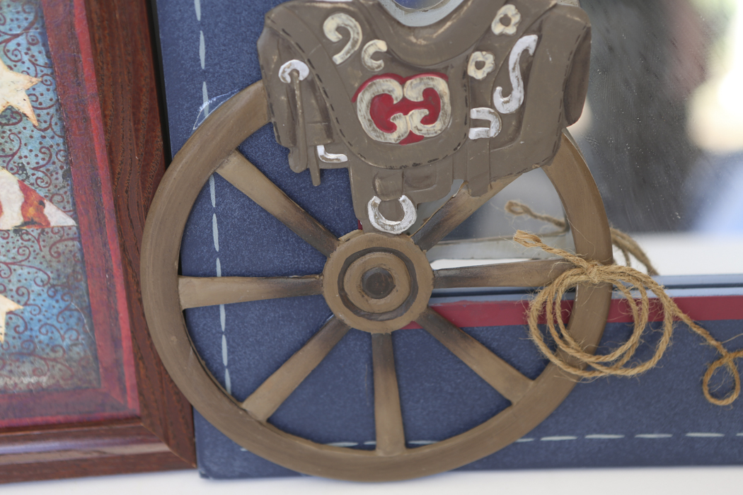 Western Themed Wall Mirror by Home Interiors Kids and Don Easterwood Print