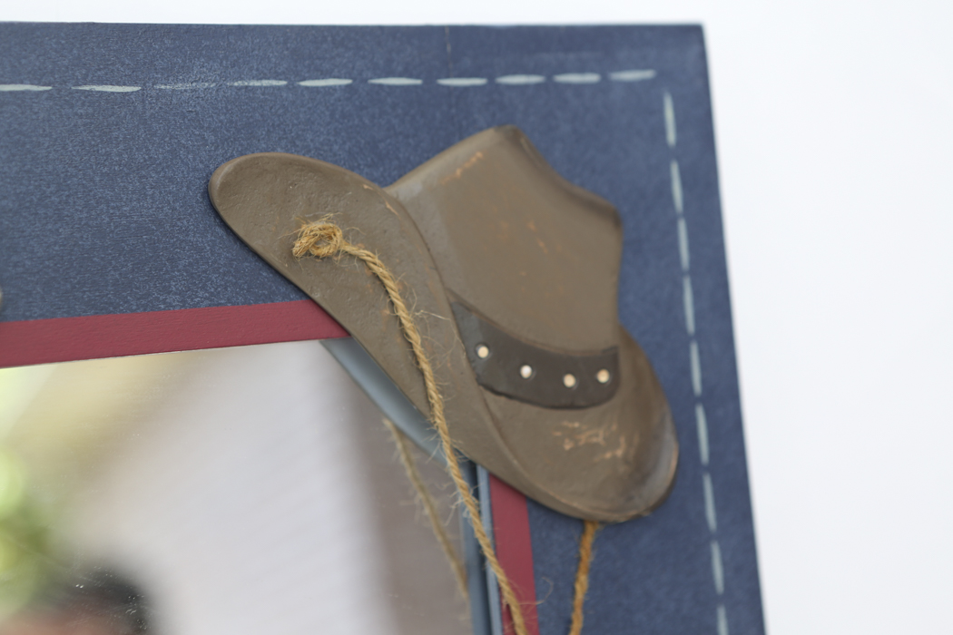 Western Themed Wall Mirror by Home Interiors Kids and Don Easterwood Print