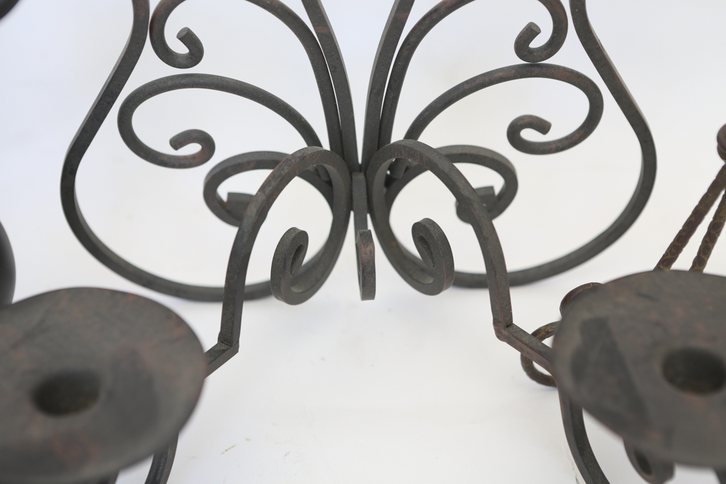 Grouping of Metal and Resin Candle Holders