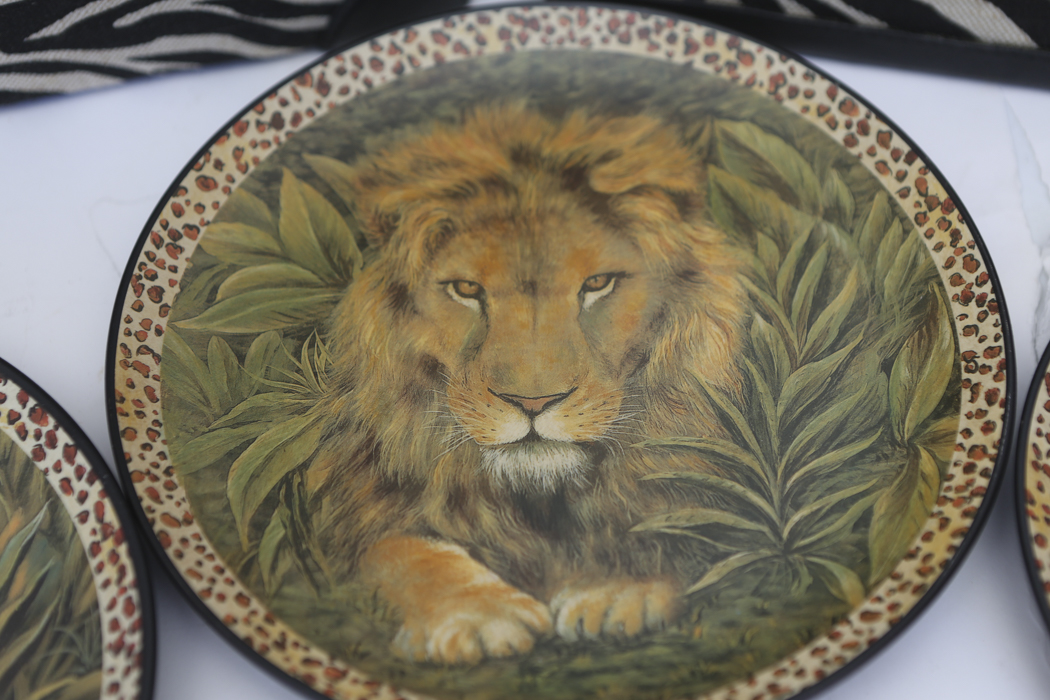 Selection of Safari Inspired Accessories and Decorative Plates