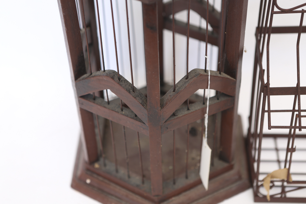 Selection of Hanging Metal and Wood Lanterns