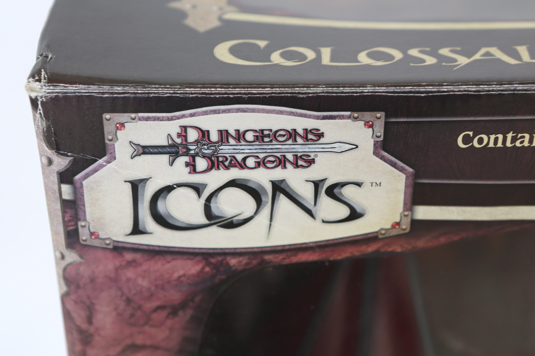 Colossal Red Dragon Dungeons and Dragons in Box