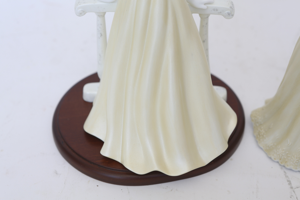 Home Interiors "Grace Patricia" and "Belle of the Ball" Figurines