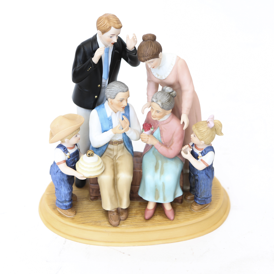 Denim Days "50th Anniversay Celebration" Figurine by Home Interiors