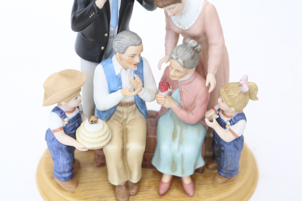 Denim Days "50th Anniversay Celebration" Figurine by Home Interiors