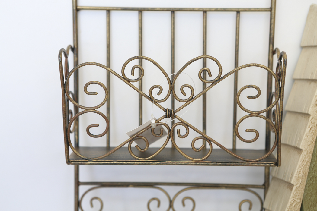 Metal Letter Holder and Bird House