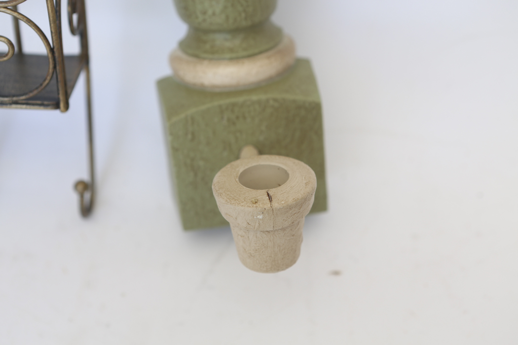 Metal Letter Holder and Bird House