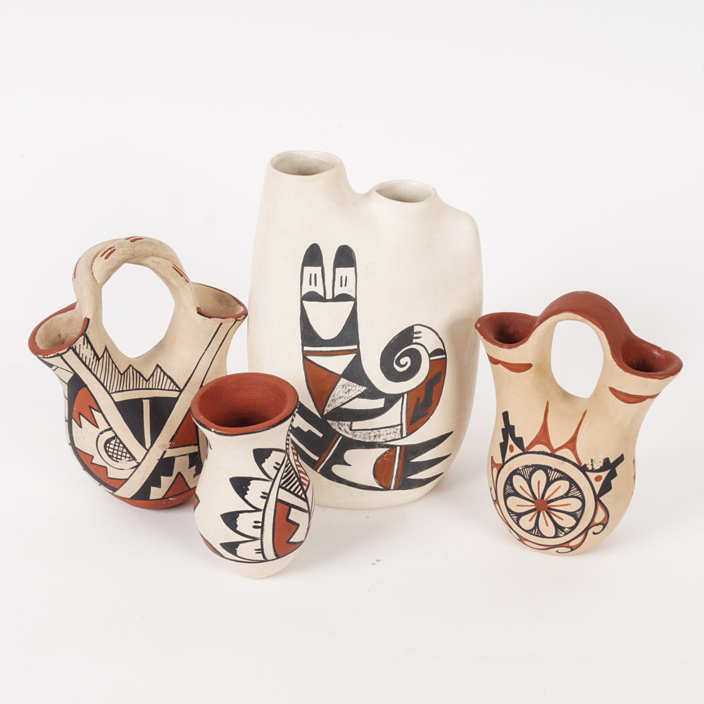 Signed Native American Pottery Collection