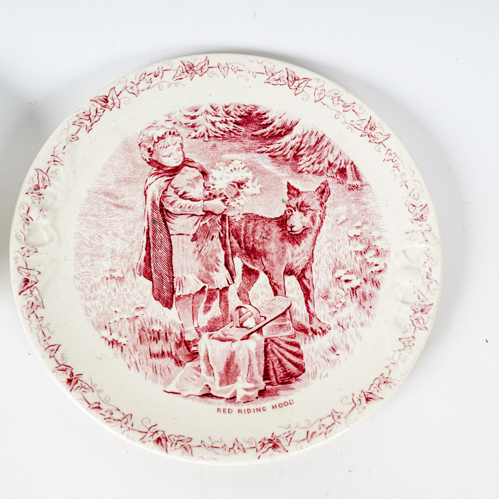 Variety of Vintage Children's Dishes