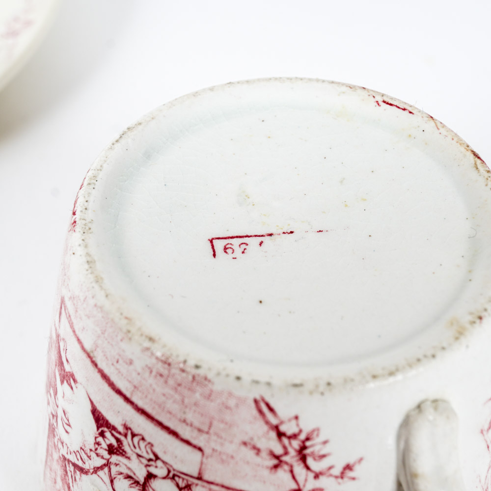 Variety of Vintage Children's Dishes