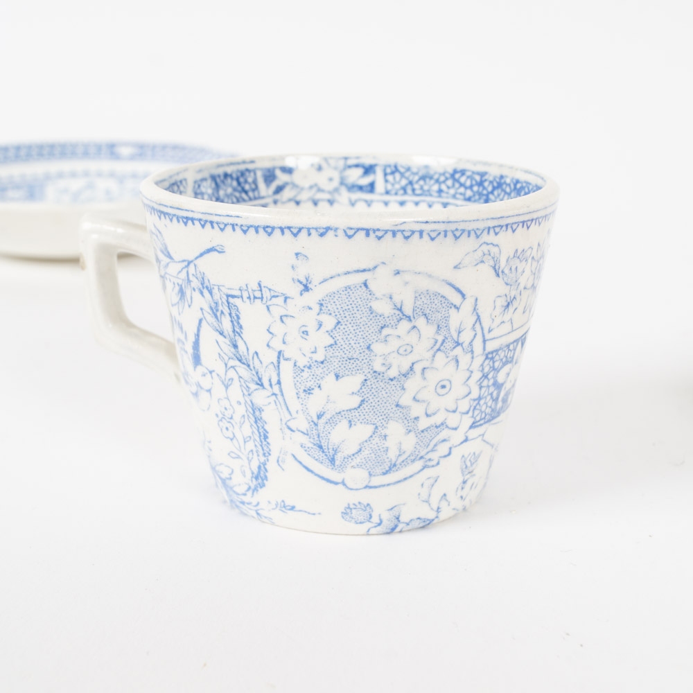 Variety of Vintage Children's Dishes