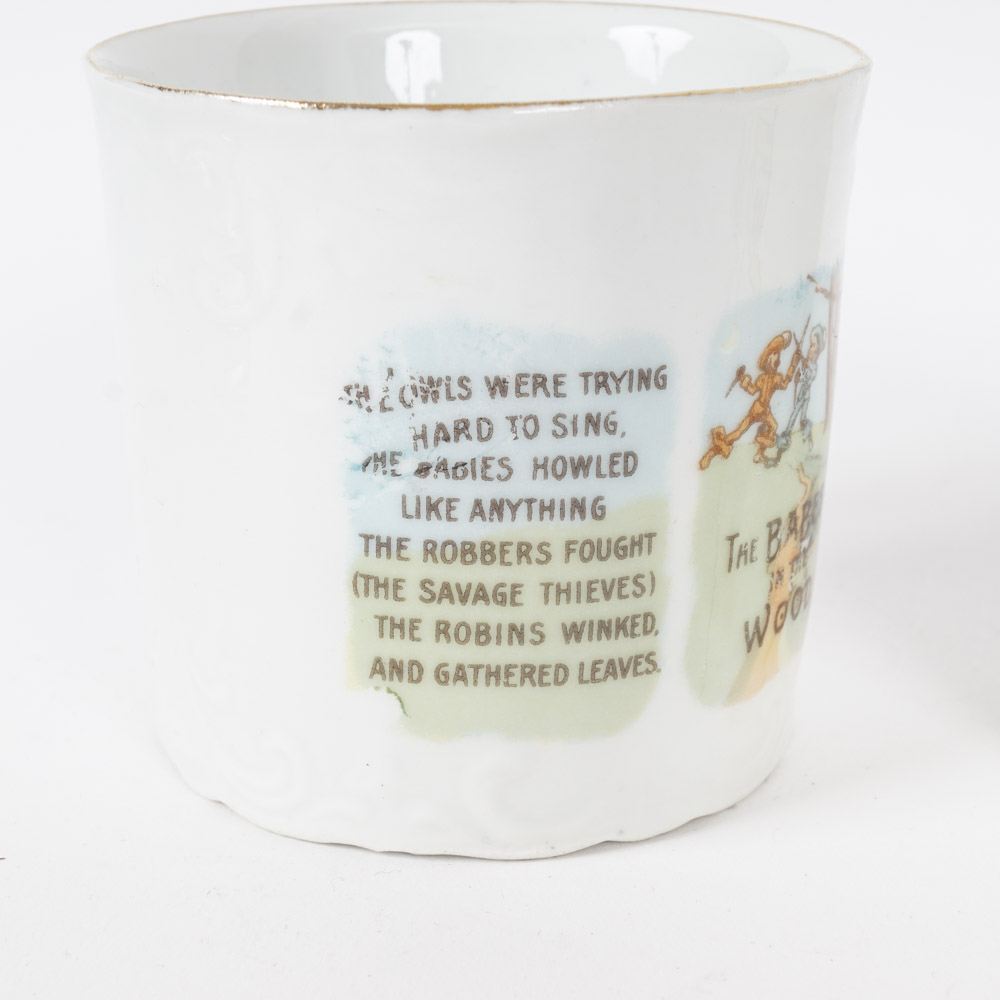 Variety of Vintage Children's Dishes