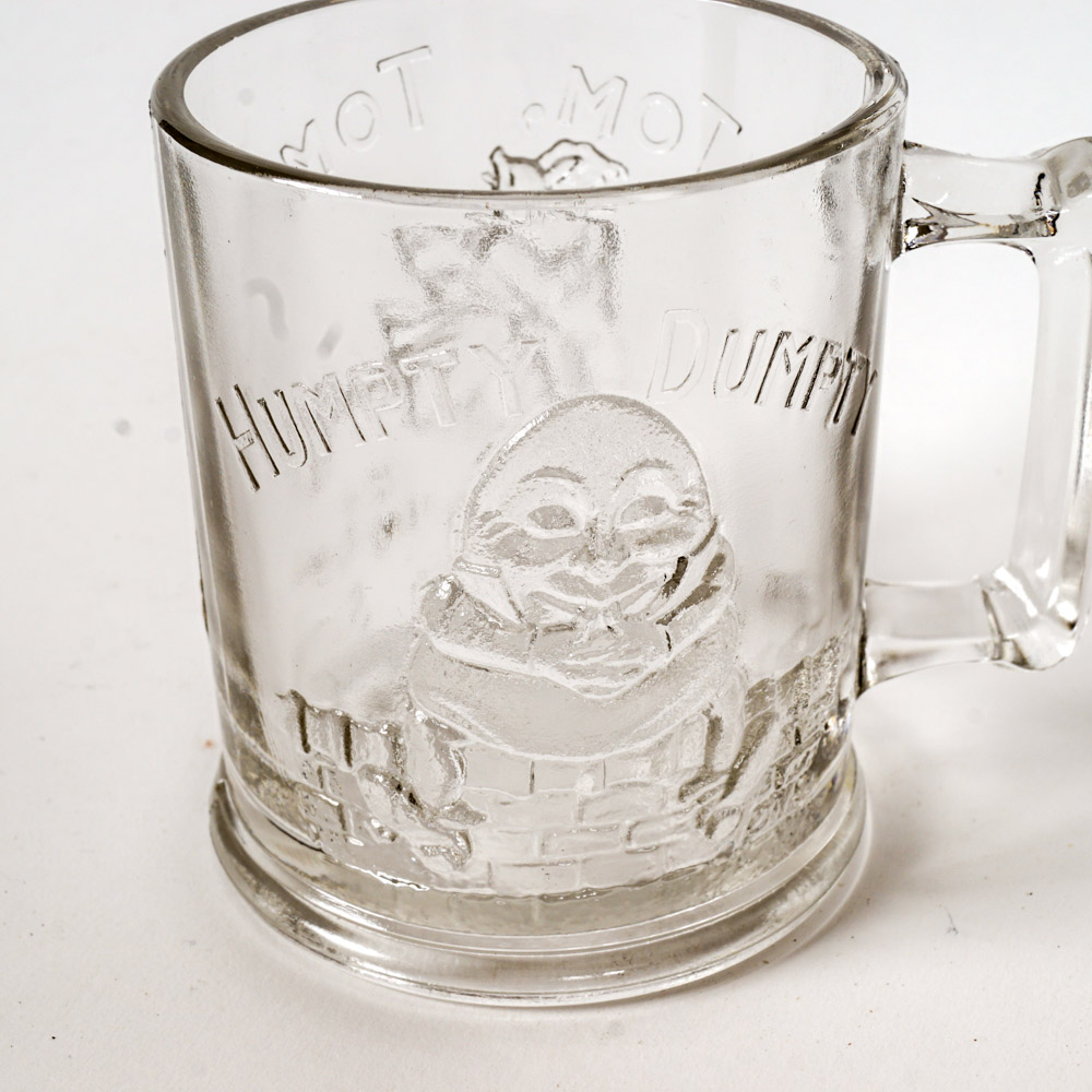 Variety of Vintage Children's Dishes