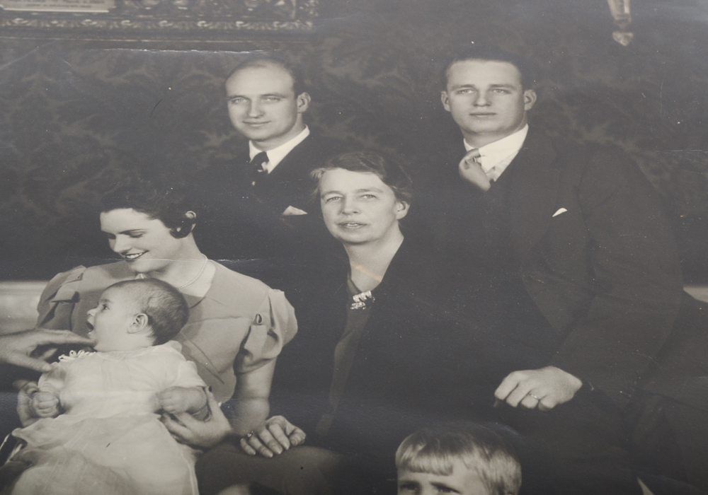 Photographic Poster of FDR and Family