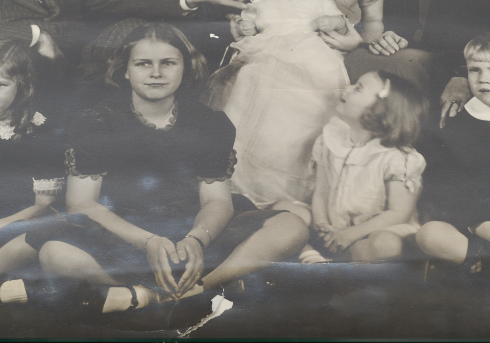 Photographic Poster of FDR and Family