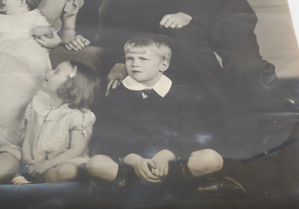 Photographic Poster of FDR and Family