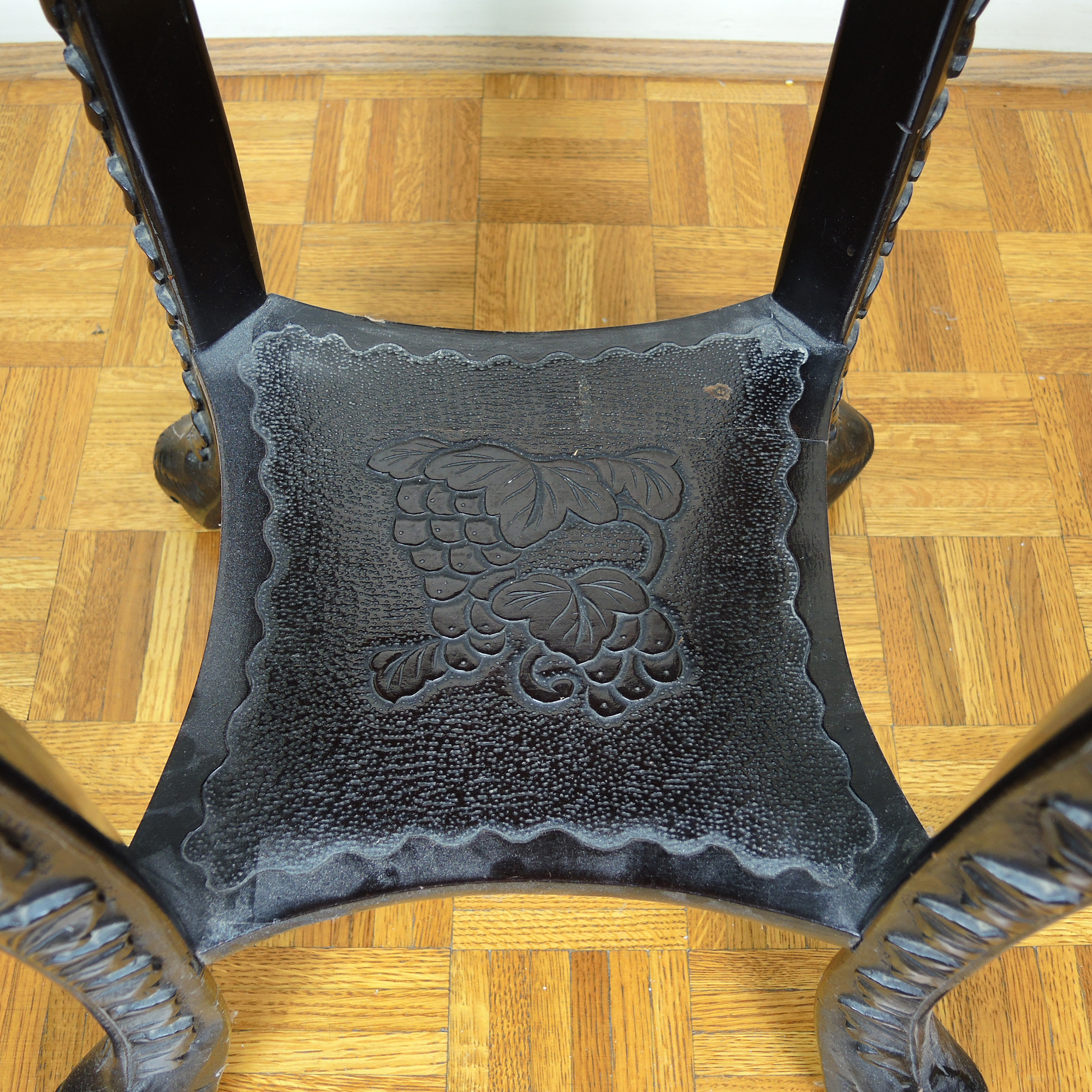 Antique Carved Display Stand