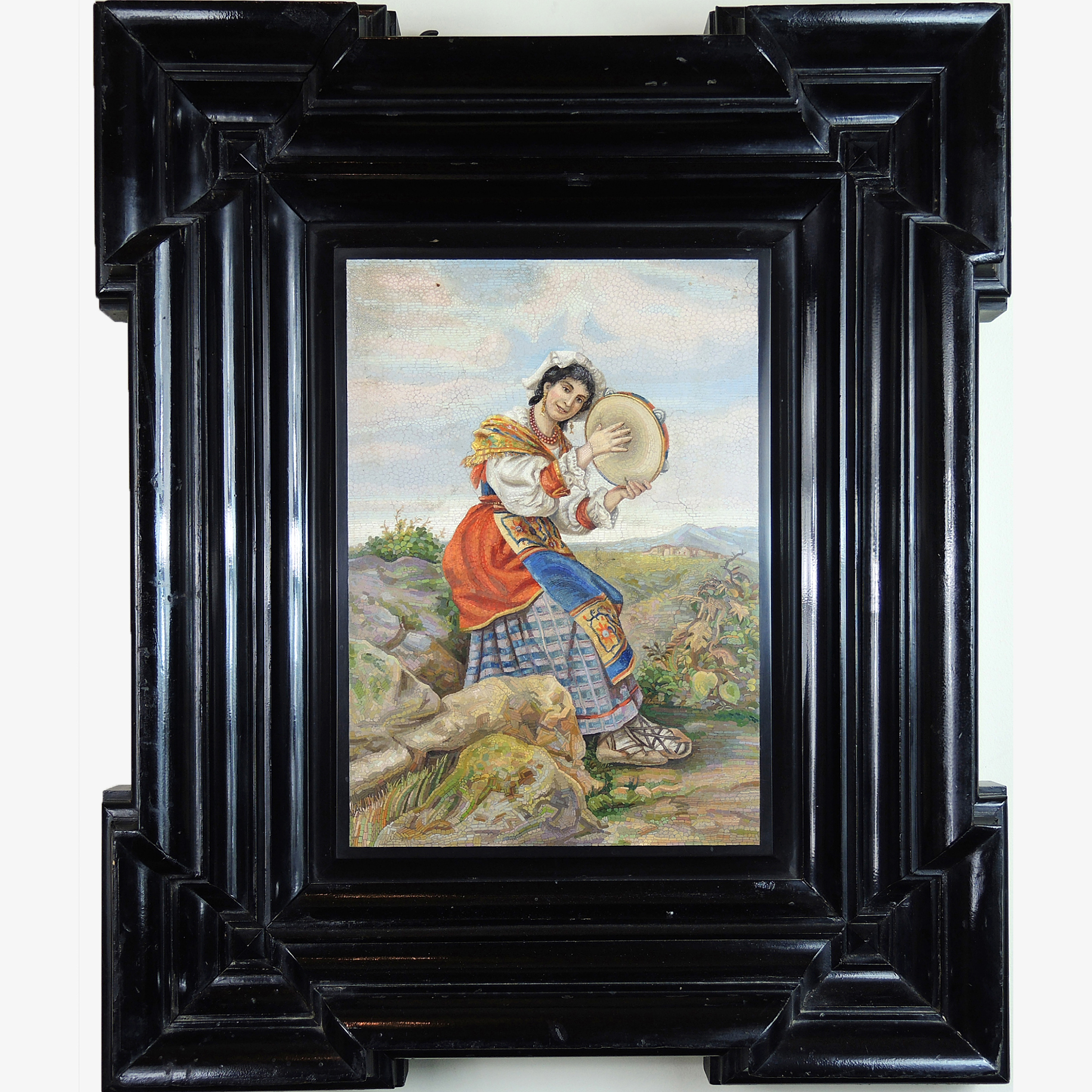 19th Century Studio Del Mosaico Micro Mosaic