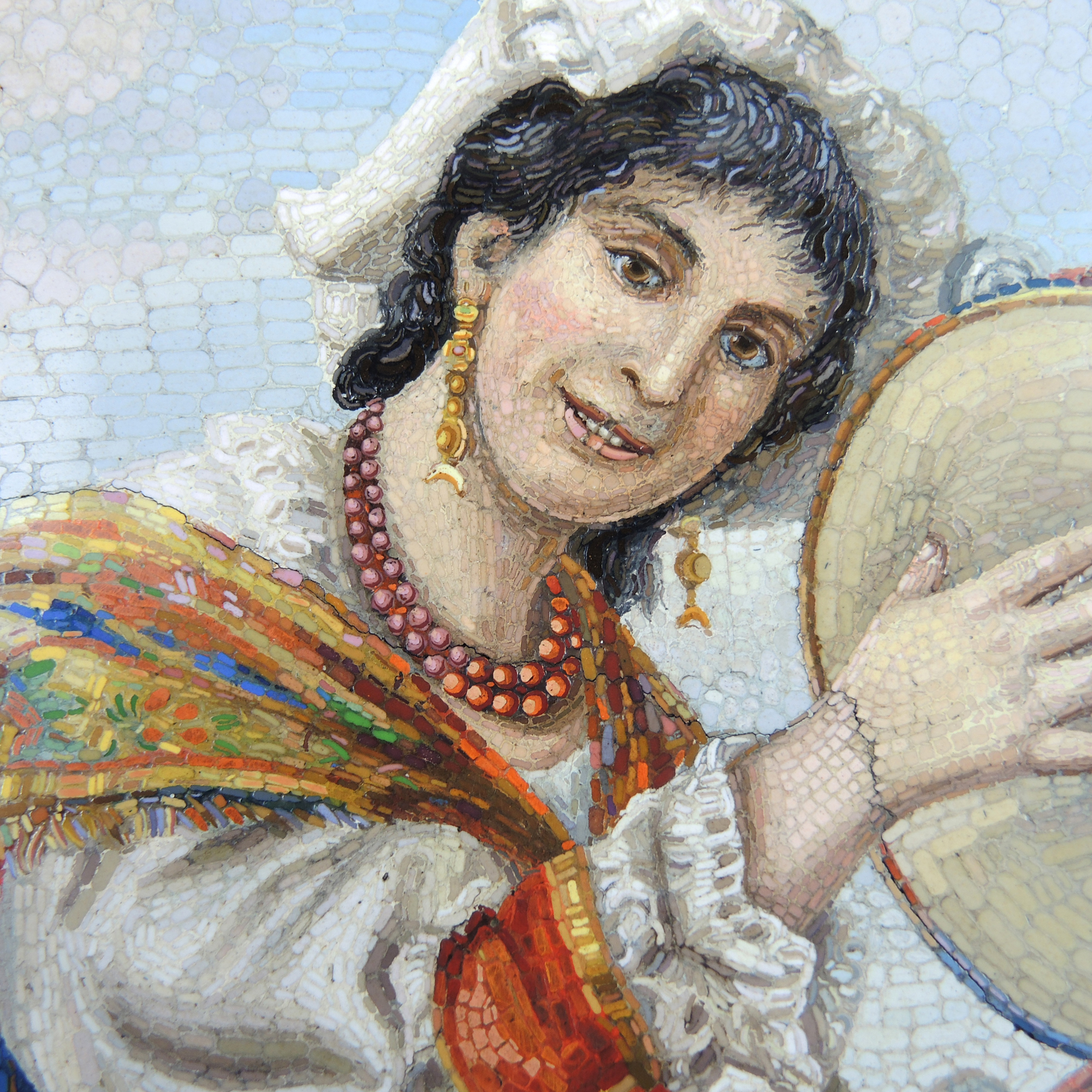 19th Century Studio Del Mosaico Micro Mosaic