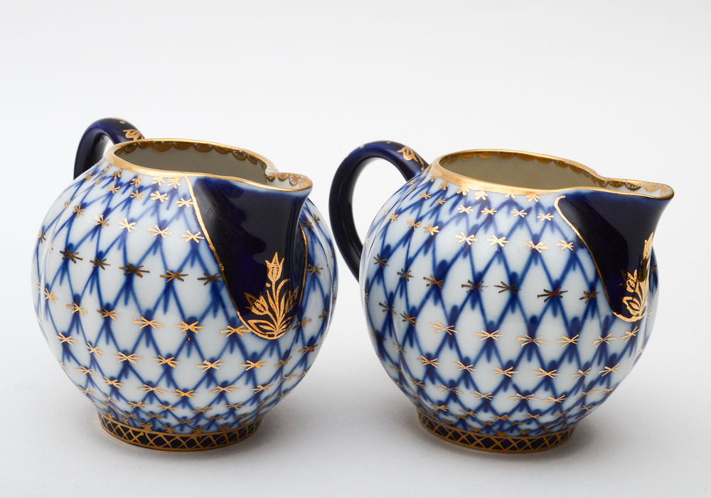 Imperial St. Petersburg Porcelain Tea Service Set