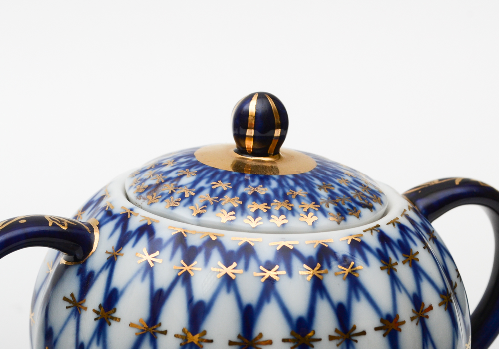 Imperial St. Petersburg Porcelain Tea Service Set