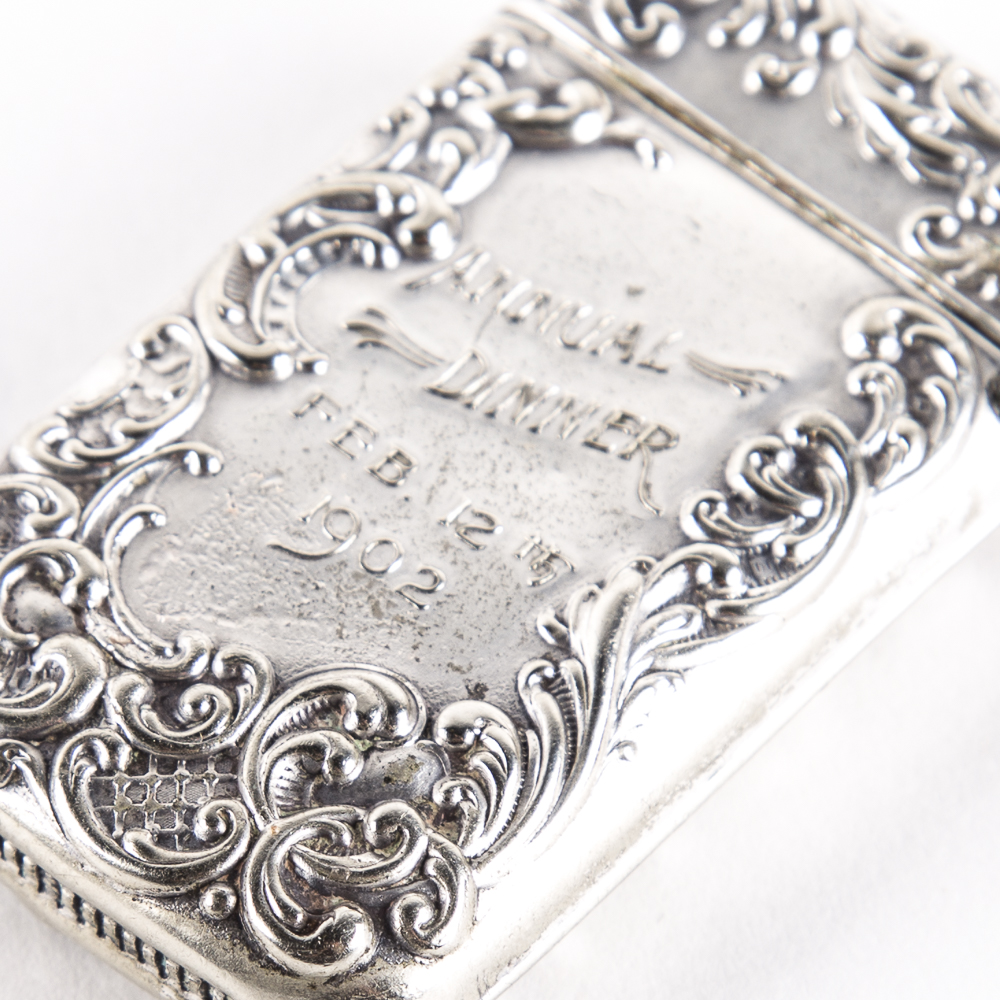 Silver Plated Match Holders